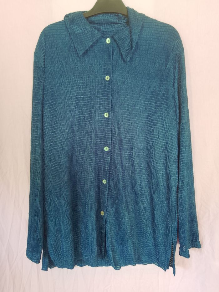 Chemise bleu