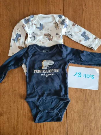 Lot de 2 bodies