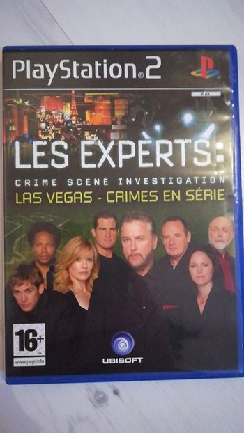 Jeu PS2 Les experts (Las Vegas - Crimes en série)