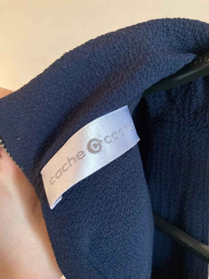 Robe bleue cache cache - photo numéro 3