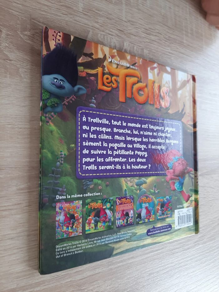 Livre Les Trolls du dessin animé Dreamworks - photo numéro 3