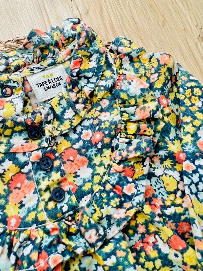 Blouse/tunique fleurie TAO - photo numéro 3