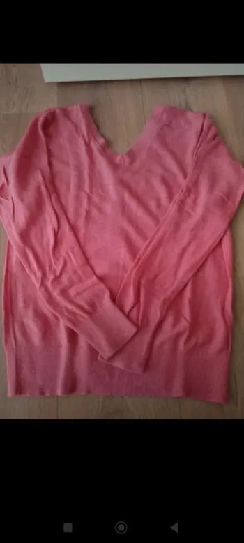 Pull rose réversible Promod 36