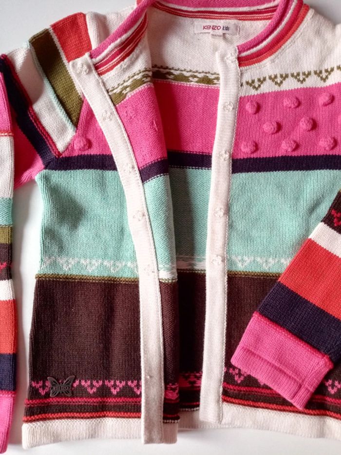 Gilet Kenzo 10 ans - photo numéro 4