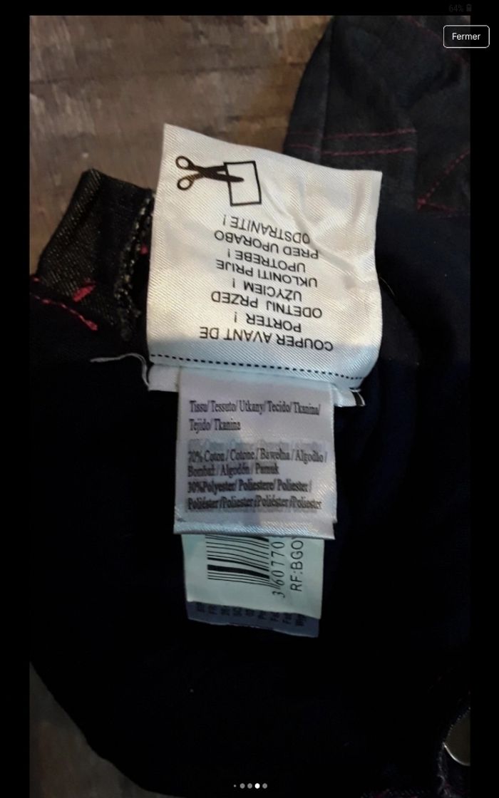 Salopette en jeans - photo numéro 8