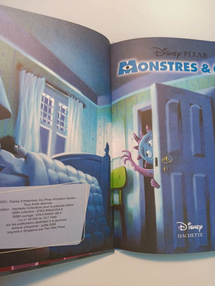 Livre Disney mickey club du livre monstres & compagnie - photo numéro 4