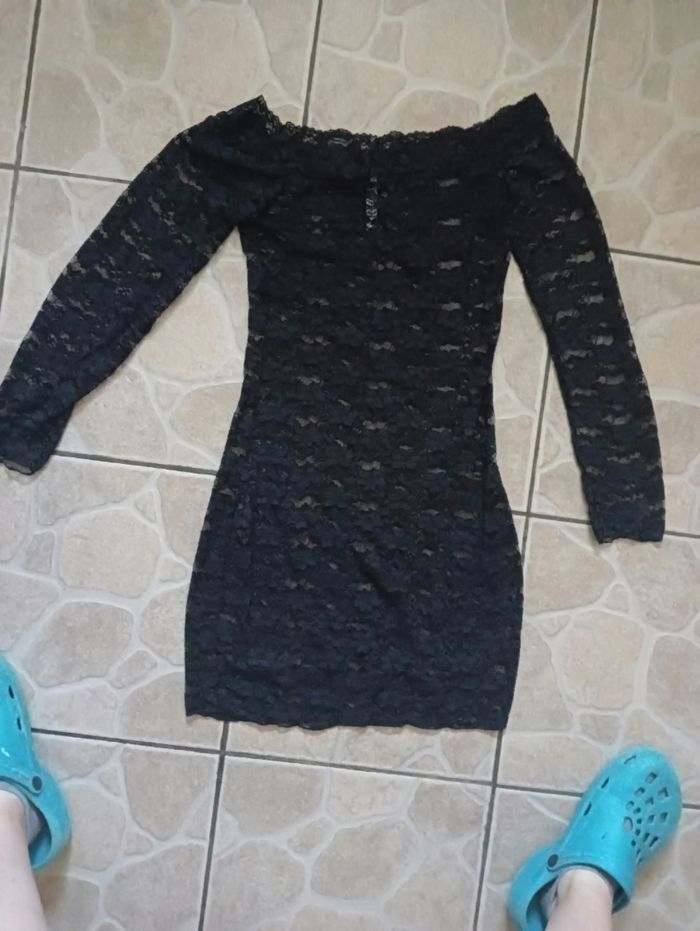 Très belle robe transparente