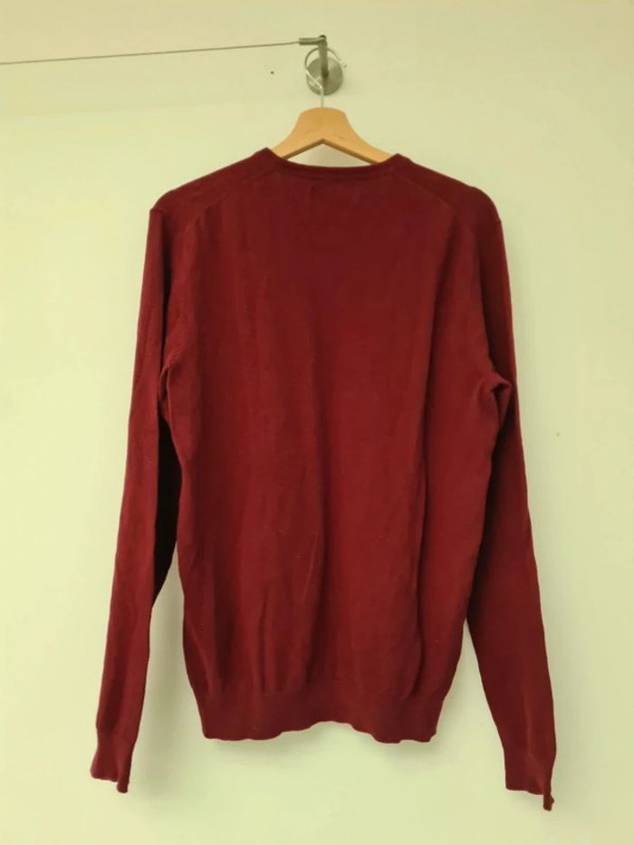 Pull fin taille M rouge - Marque Jules - photo numéro 4
