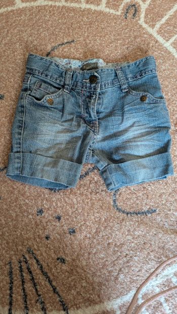 Short jean fille