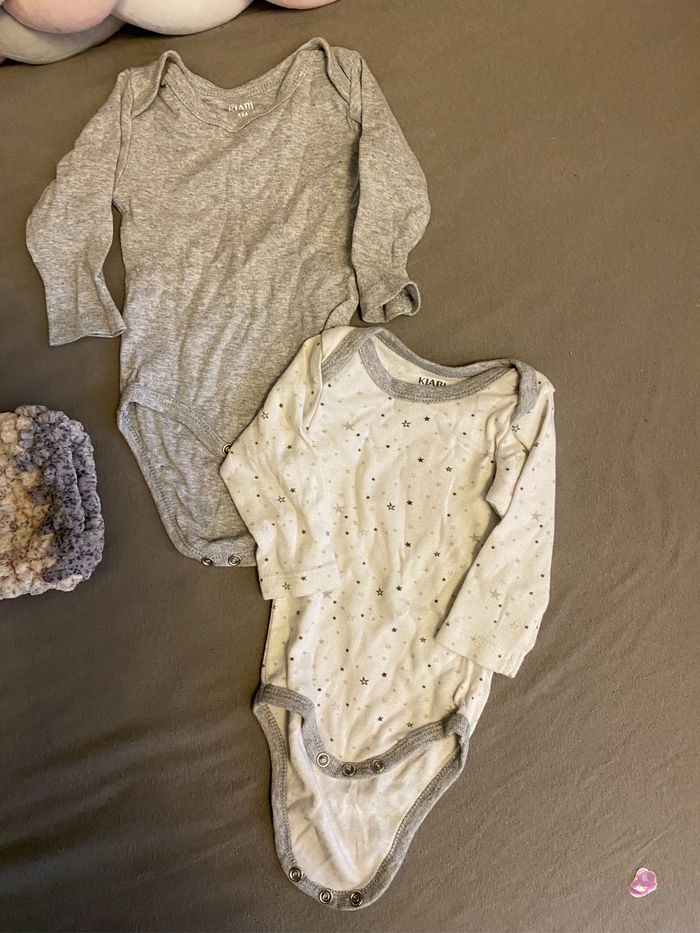 Lot bodies bébé et gilet hiver mixte - photo numéro 3