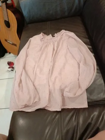 Blouse tex 13 14 ans