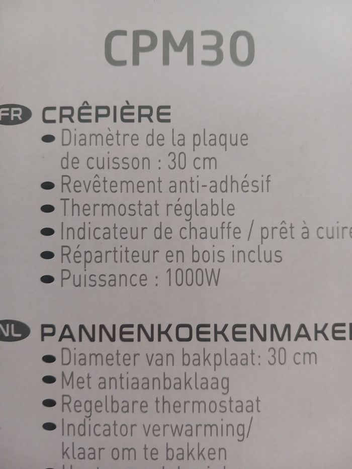 Crepiere électrique - photo numéro 4