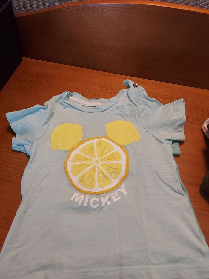 Lot de 6 t-shirt taille 6mois 68 - photo numéro 3