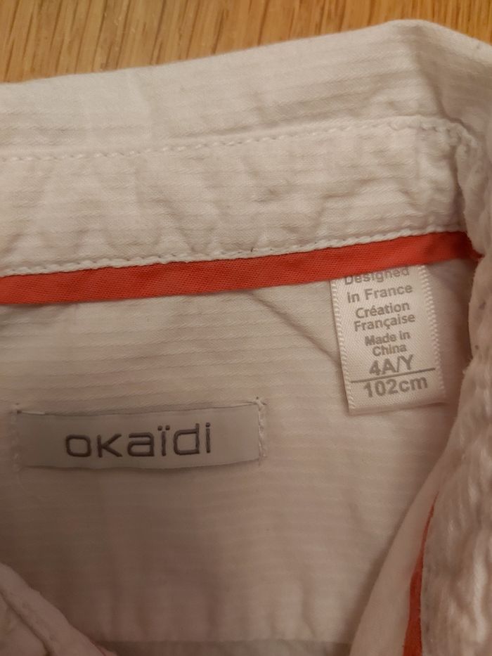 Chemise Okaidi 4 ans - photo numéro 3
