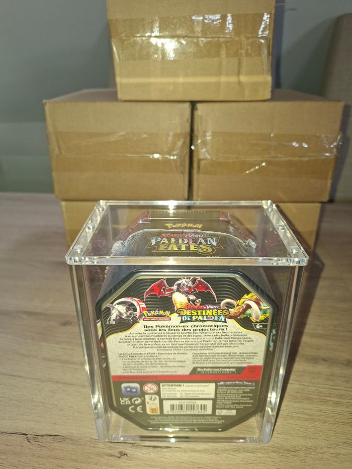 Lot de 5 acryliques pour pokebox Pokémon aimantée épaisse 8mm anti uv - photo numéro 3