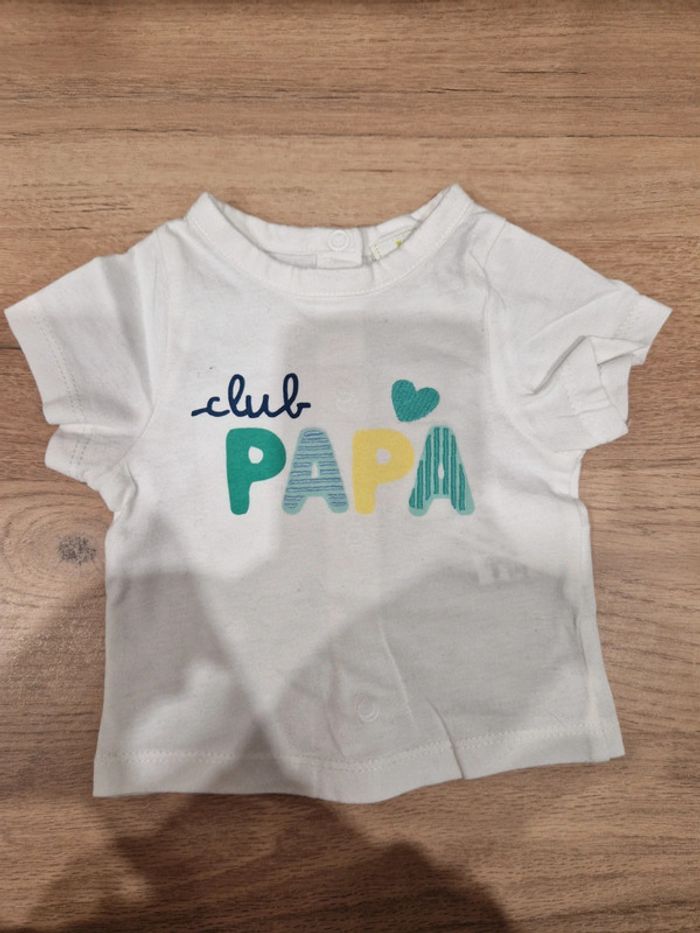 Tee shirt 1 mois