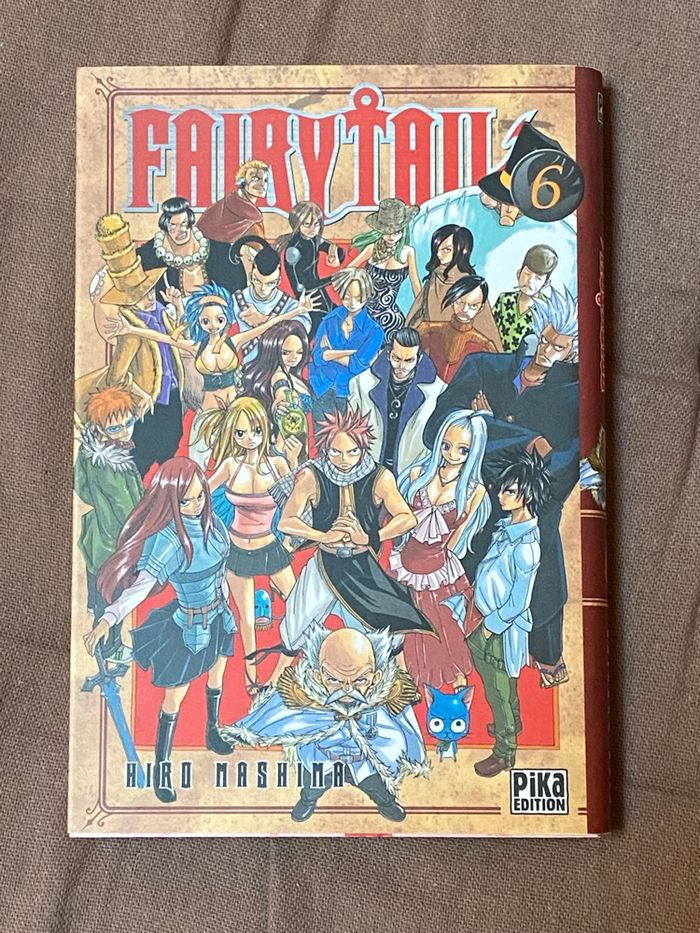 Manga Fairy Tail tome 6 français