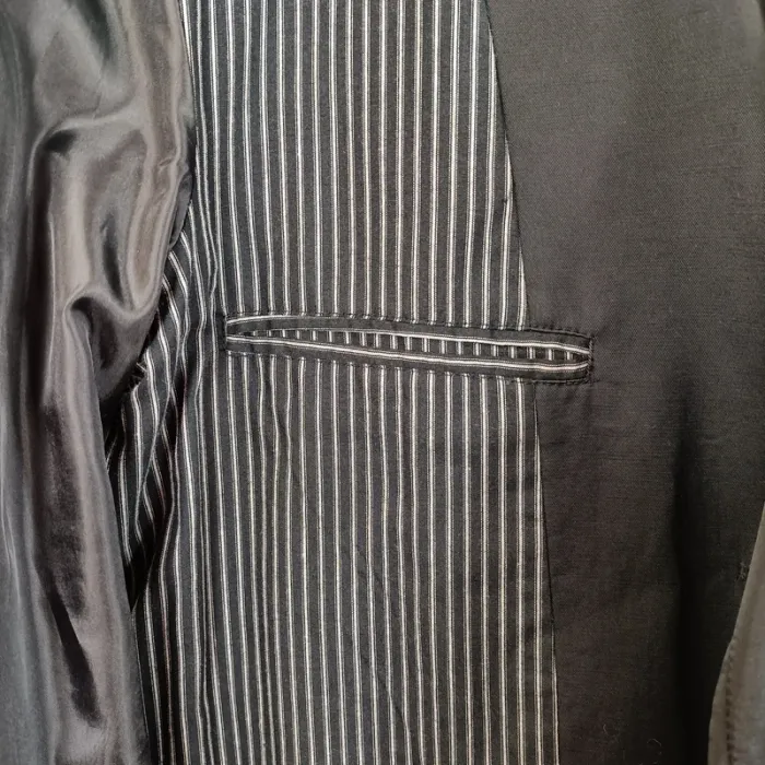 Veste de costume noir Izac- Taille L Coton et polyamide A485 - photo numéro 10