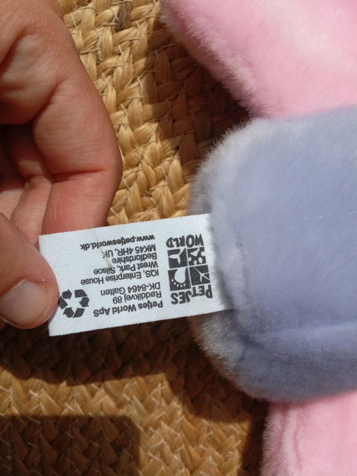 Peluche papillon - photo numéro 3