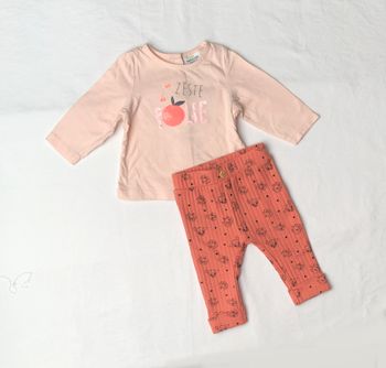 Ensemble t-shirt TAO + legging Disney 3 mois