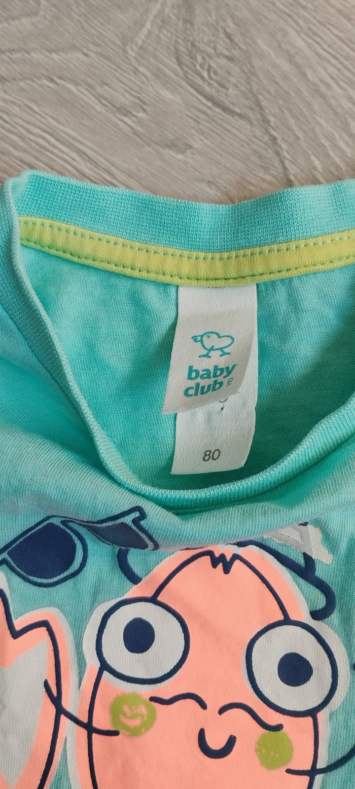 T-shirt MC garçon 80 cm baby club C&A - photo numéro 3