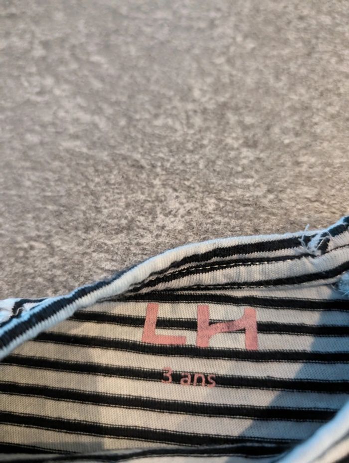 T-shirt à manches longues fille 3 ans - photo numéro 3