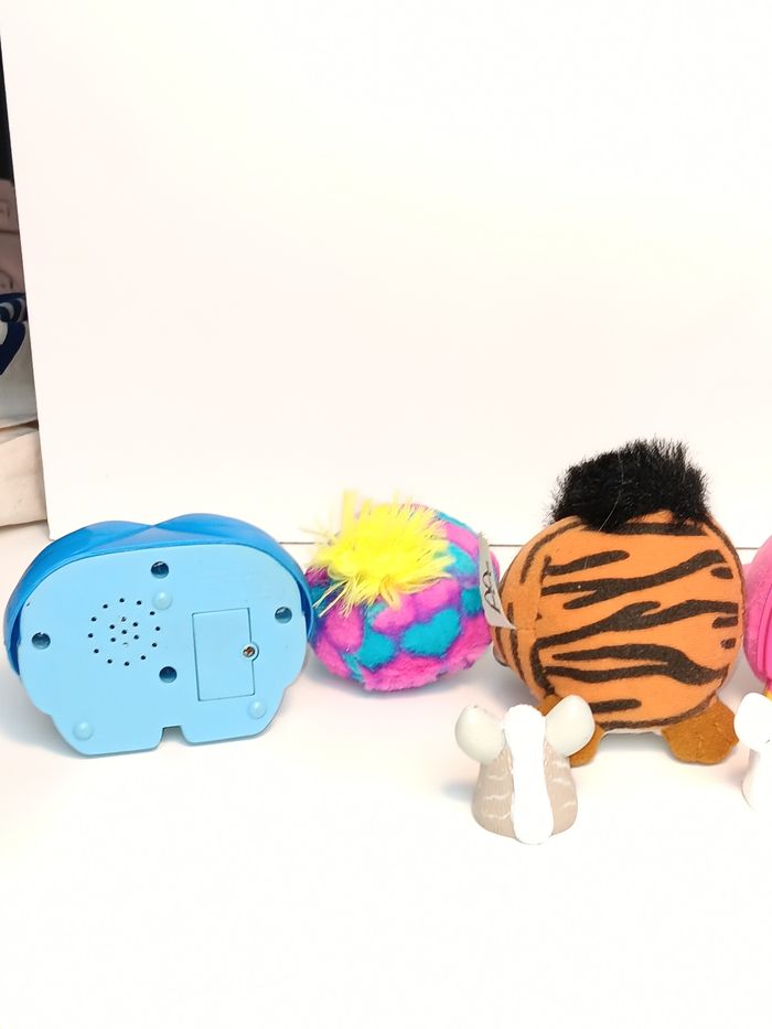 Lot 7 figurines peluche vintage furby taille 11cm pour la plus grande - photo numéro 6