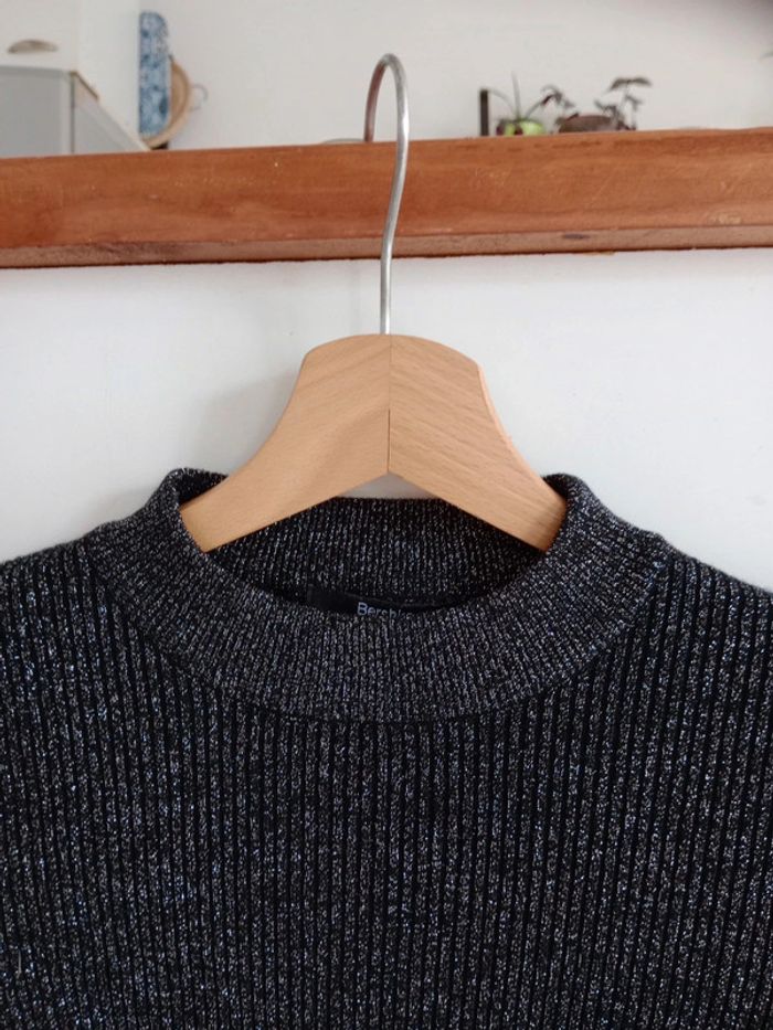 Crop top s noir argenté c 81 - photo numéro 10