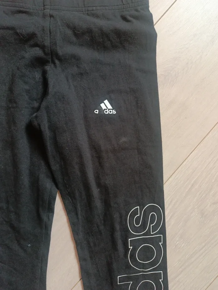 Legging noir sport Adidas 11-12 ans - photo numéro 3