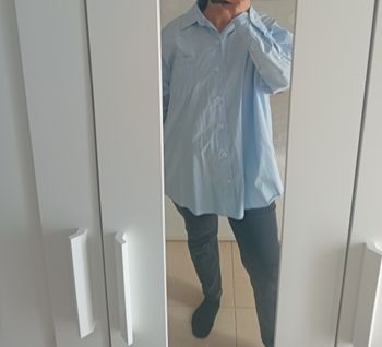 Chemise over size femme