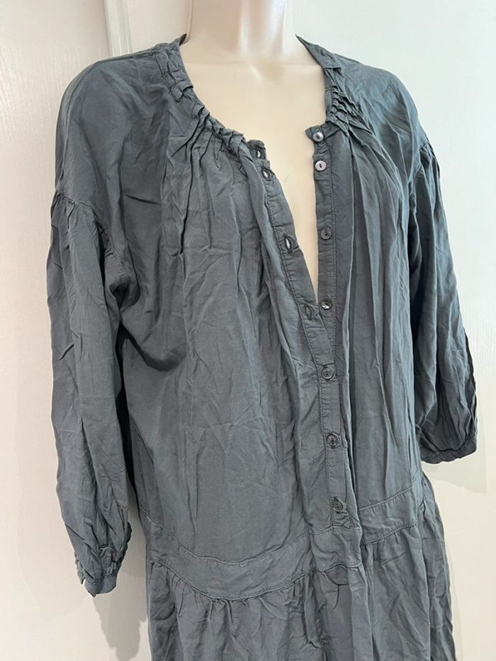 La fée Maraboutée, robe grise, 100 % viscose - photo numéro 5