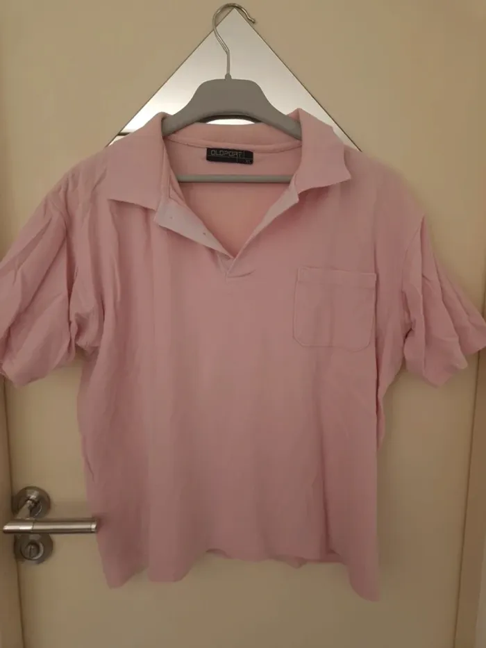 Polo rose oldport taille xl
