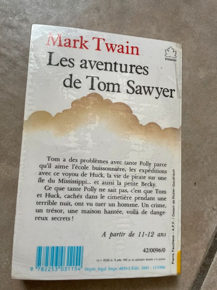 Livre Les aventures de Tom Sawyer - photo numéro 2