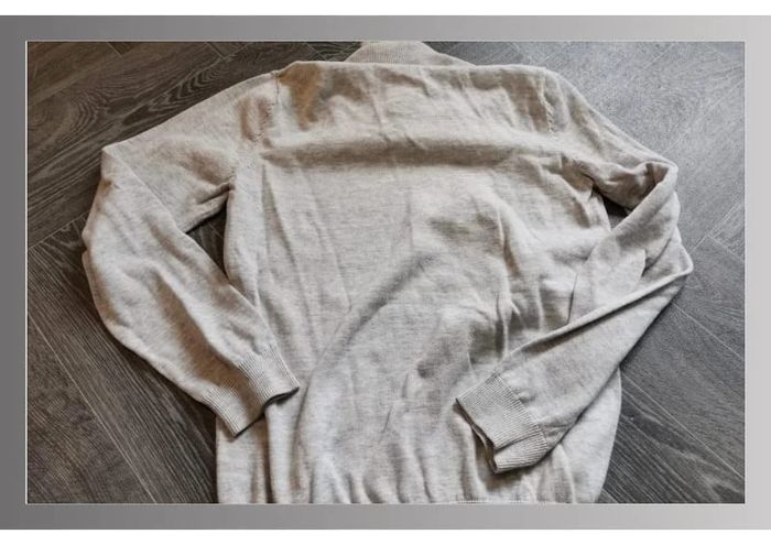 Pull gris clair Jules taille M homme - photo numéro 3