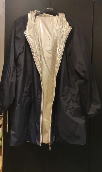 Veste/manteau long imperméable réversible Escandelle