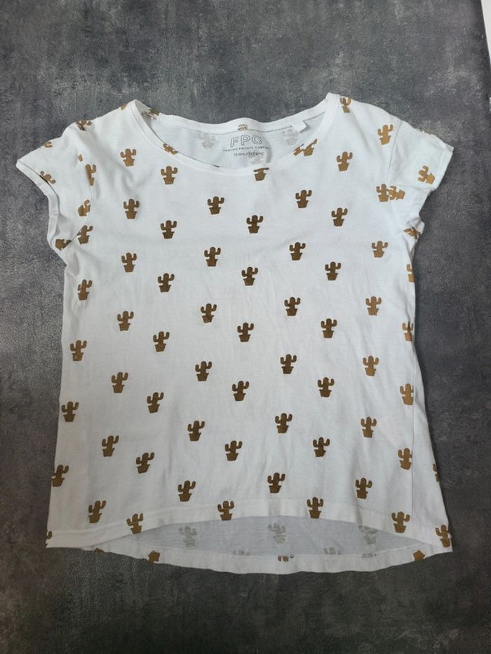 Lot 6 t-shirts/chemiser fille 12 ans très bon état - photo numéro 16