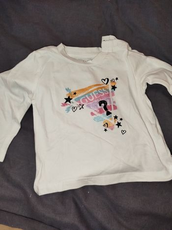Tee shirt guess 3/6 mois