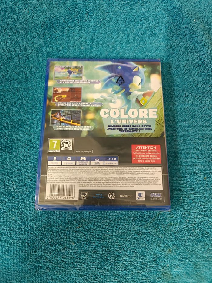 PS4 Sonic colours ultimate - photo numéro 2