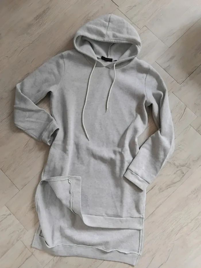 Sweat long gris - photo numéro 5