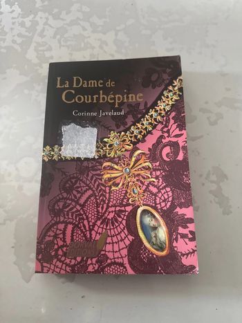 Livre la dame de courbépine - Corinne Javelaud