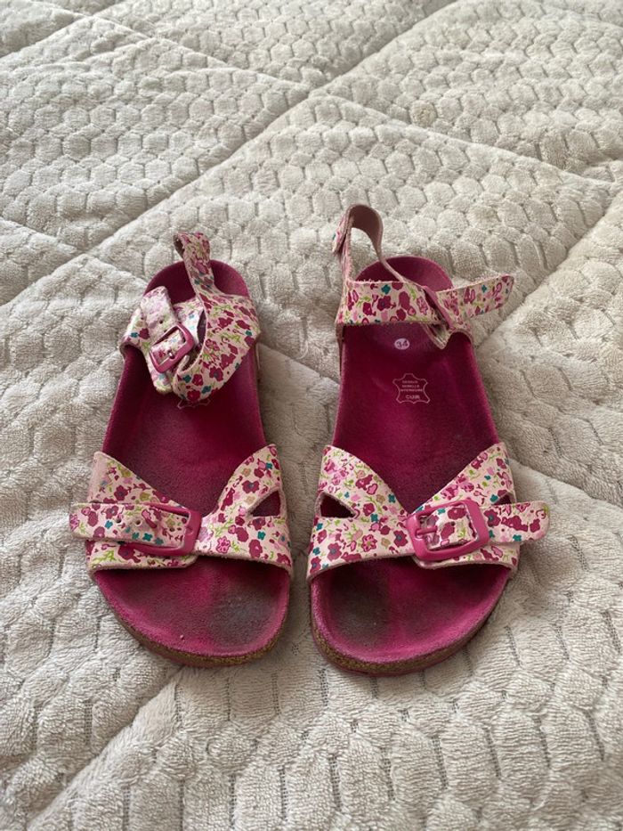 Sandales fille, taille 34 nafnaf