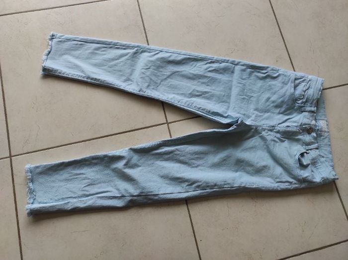 Jean skinny bleu clair 12 ans