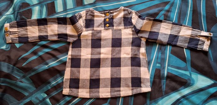Blouse à carreaux Lili Marelle 4 ans - photo numéro 4