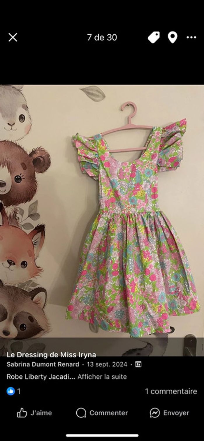 Robe cérémonie Jacadi Liberty
