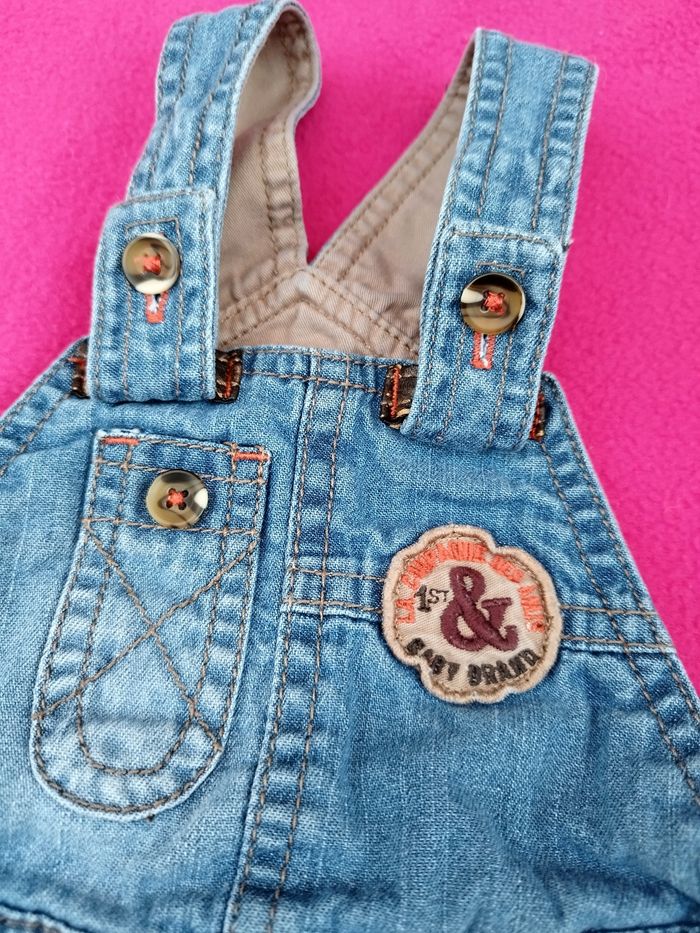 Salopette en jean Tape à l'oeil 9 mois/71 cm