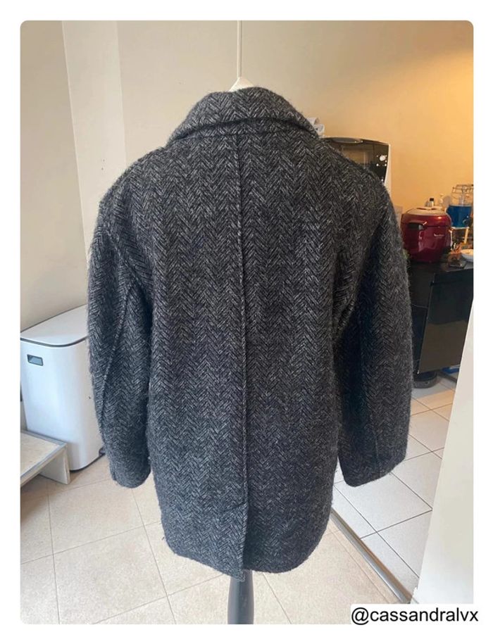 Manteau en laine gris - Isabel Marrant - photo numéro 5