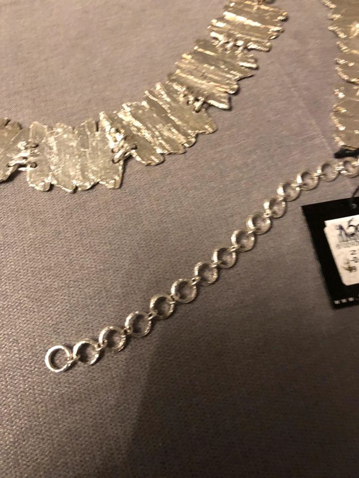 Ceinture « biche de bere » argent NEUVE - photo numéro 4