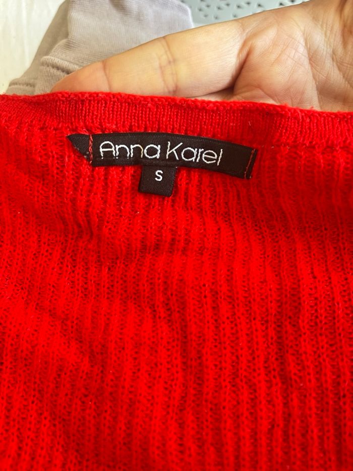 Pull rouge léger - Anna Karell - photo numéro 2