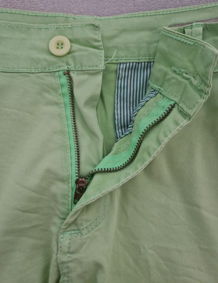 Short chino vert homme - photo numéro 3