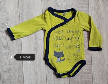 Bodie manches longues 1 mois